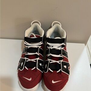 Nike Air More Uptempo ’96 "Black and Varsity Red" (2021)